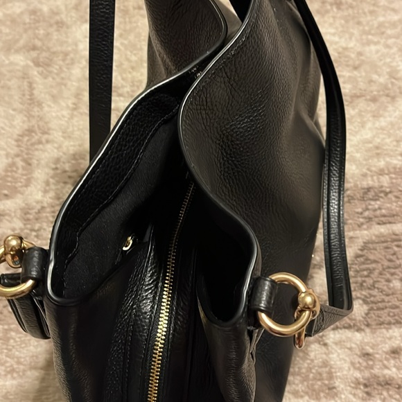 COACH EDDIE 31 PEBBLE GRAIN LEATHER SHOULDER BAG #80268 - Picture 11 of 11